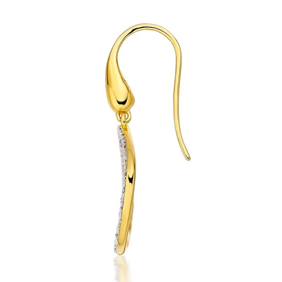 Riva Diamond Hoop Drop Earrings
MONICA VINADER - Picture 2 of 5